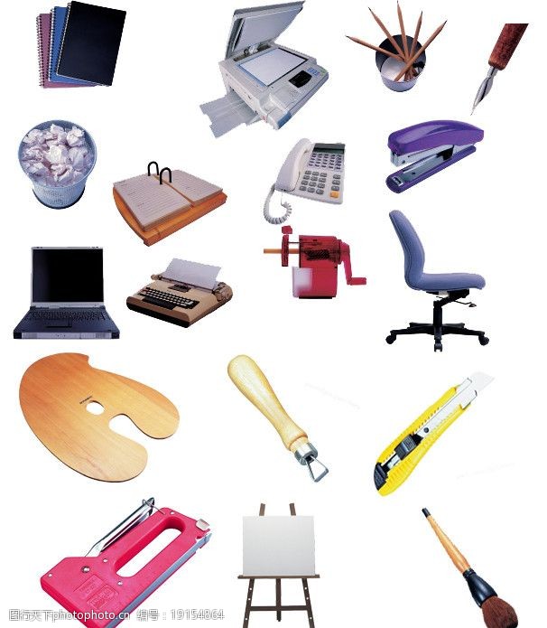 高效辦公，一覽無余 辦公用品與設備大全圖解指南
